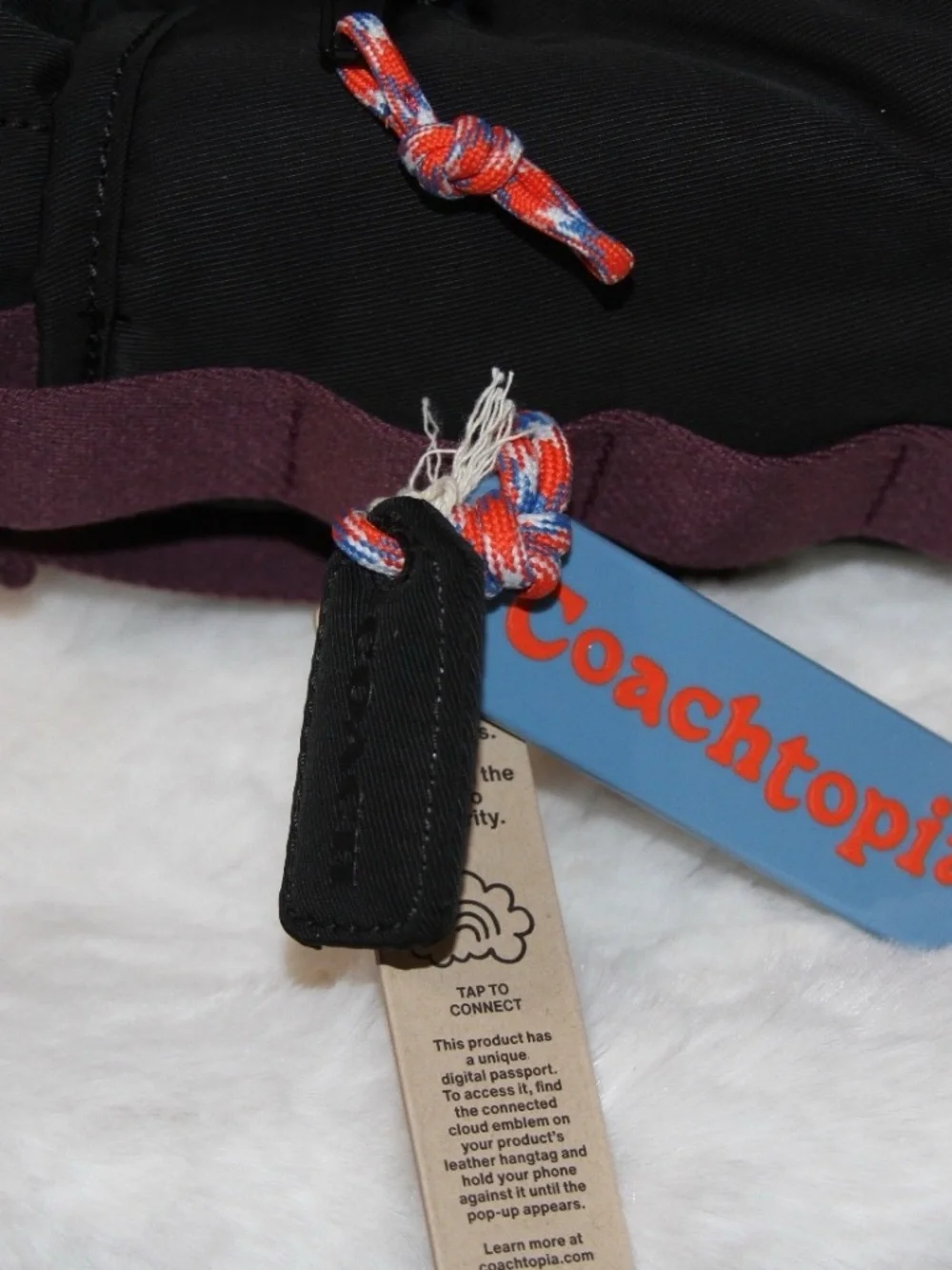 COACH Coachtopia Loop Backpack Black NWT